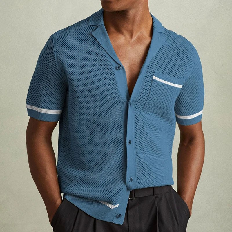 Tavaro Mesh Polo Shirt