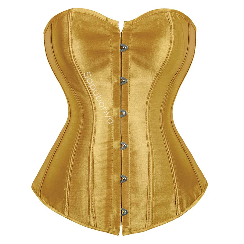 Elara Satin Bustier Top