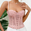 Amara Satin Bustier Top